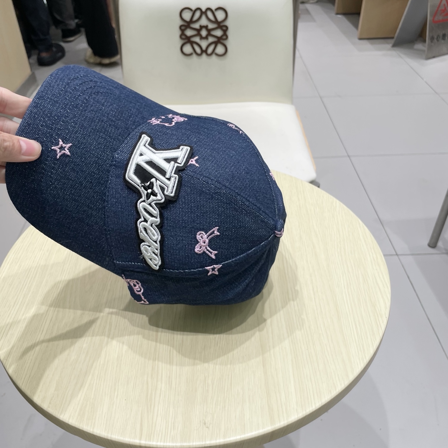 lv 路易威登棒球帽简约大气 高逼格好物～格调有个性LOGO 四季款 轻盈透气！质量超赞