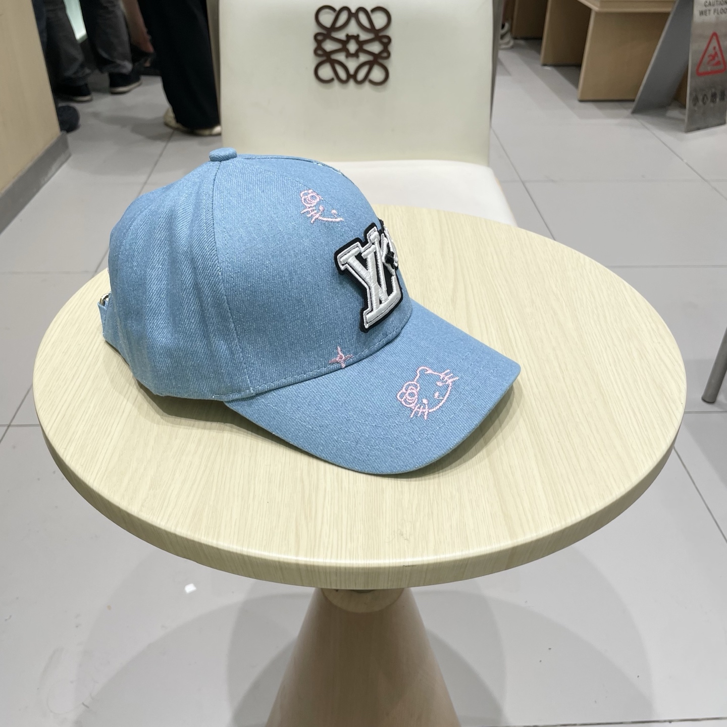 lv 路易威登棒球帽简约大气 高逼格好物～格调有个性LOGO 四季款 轻盈透气！质量超赞