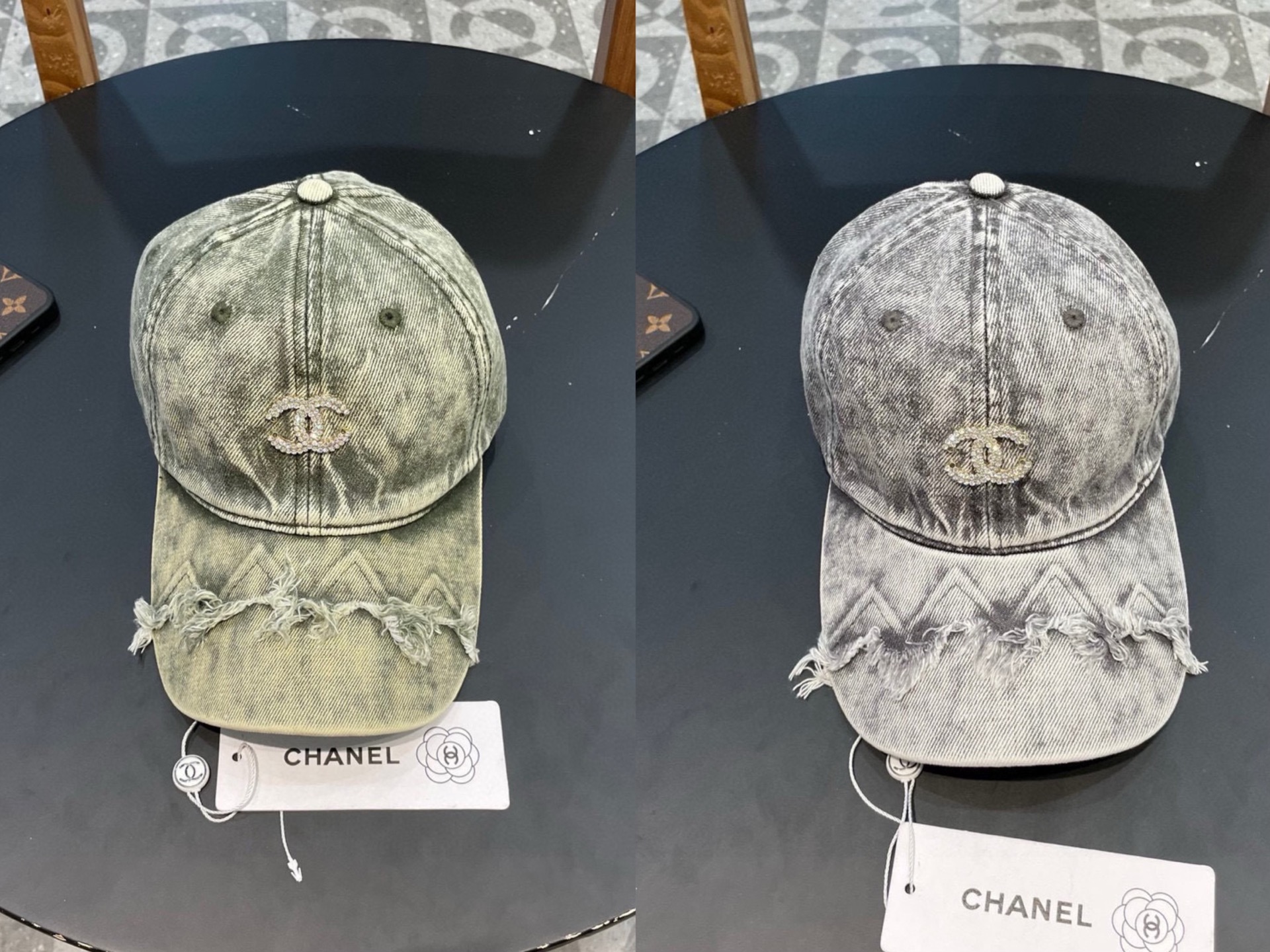   香奈儿CHANEL 新品牛仔棒球帽，小香经典简约，时尚休闲设计 跑量新品