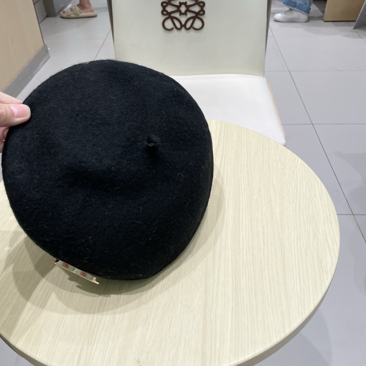  chanel香奈儿2025 法式气质羊毛贝雷帽女秋冬英伦复古洋气毛呢画家帽时尚百搭蓓蕾帽