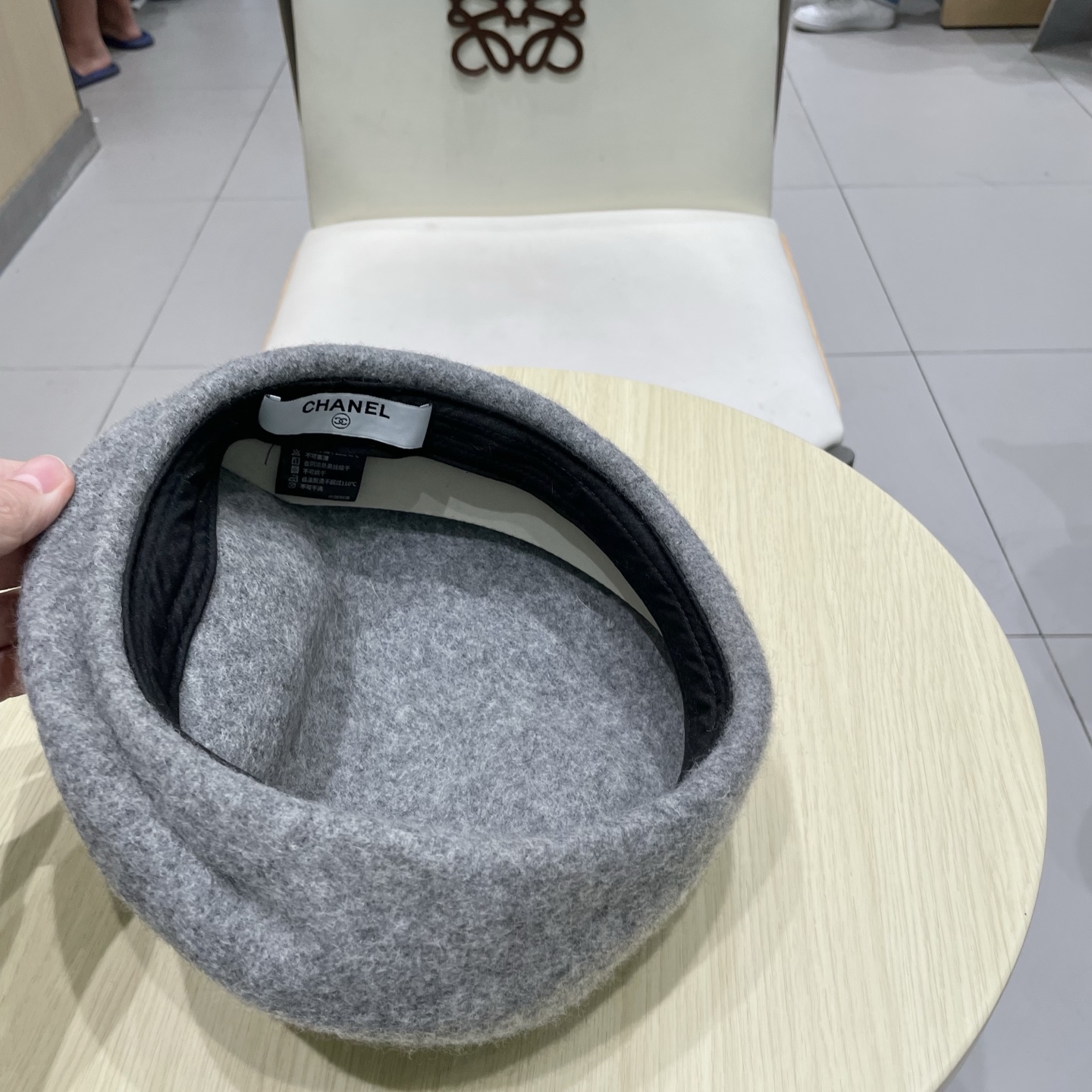  chanel香奈儿2025 法式气质羊毛贝雷帽女秋冬英伦复古洋气毛呢画家帽时尚百搭蓓蕾帽