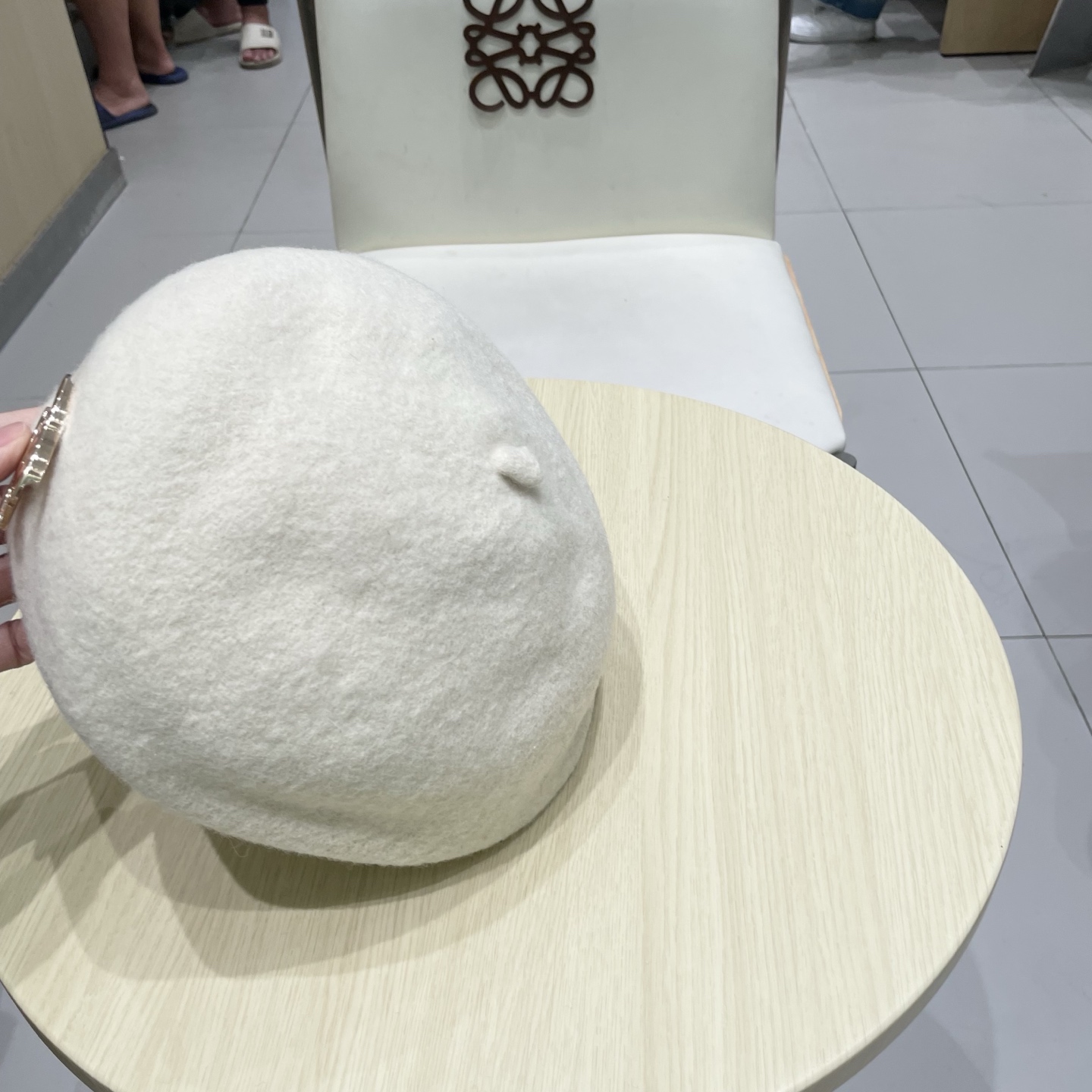  chanel香奈儿2025 法式气质羊毛贝雷帽女秋冬英伦复古洋气毛呢画家帽时尚百搭蓓蕾帽