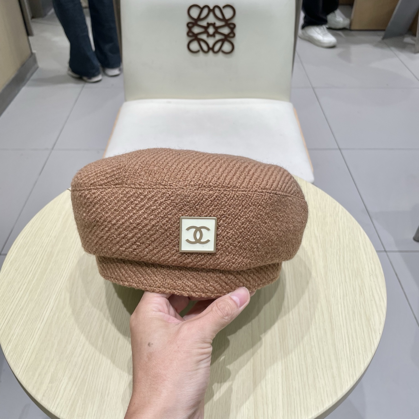 chanel香奈儿甜妹~2025秋冬新款贝雷帽女韩版甜美百搭气质复古时尚八角帽