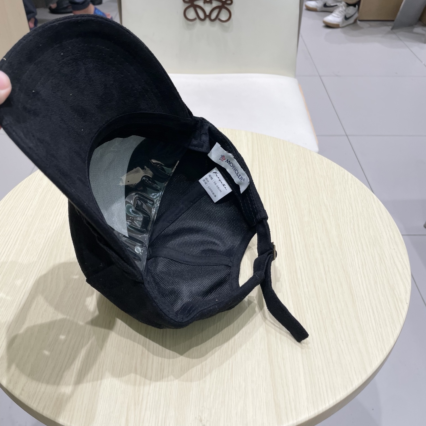 蒙口MONCLER甜美花边棒球帽春秋百搭时尚街头潮流鸭舌帽遮阳显脸小帽子女