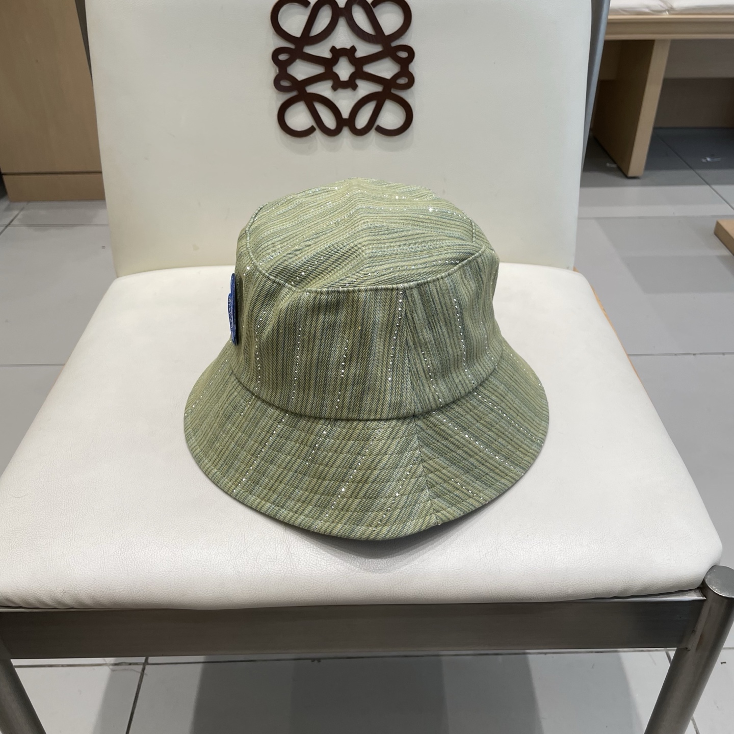 Moncler蒙口2025新款牛仔渔夫帽，经典流行款，质量超赞，