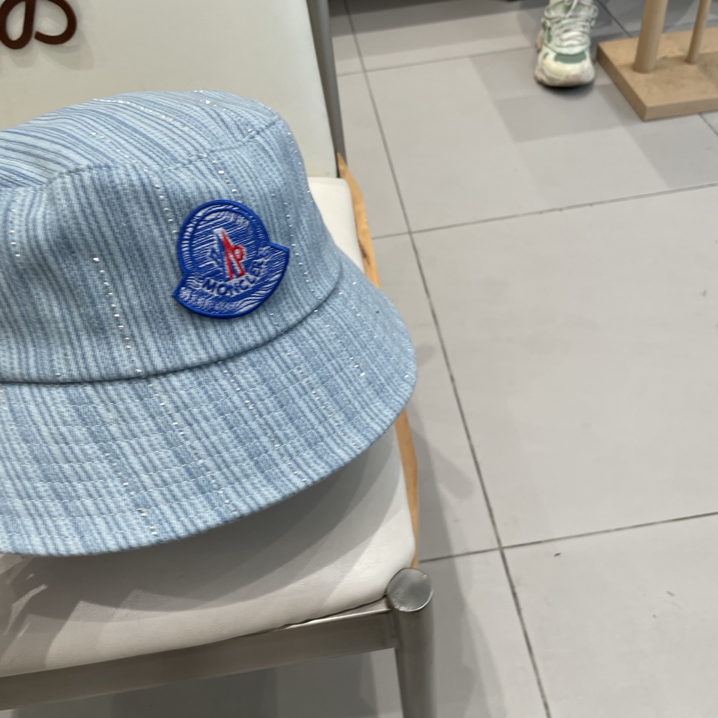 Moncler蒙口2025新款牛仔渔夫帽，经典流行款，质量超赞，