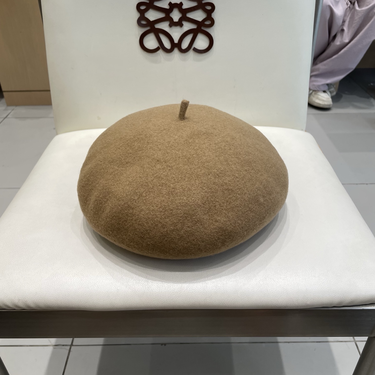  Chanel香奈儿羊毛贝雷帽，小香风贝雷帽，头围57cm