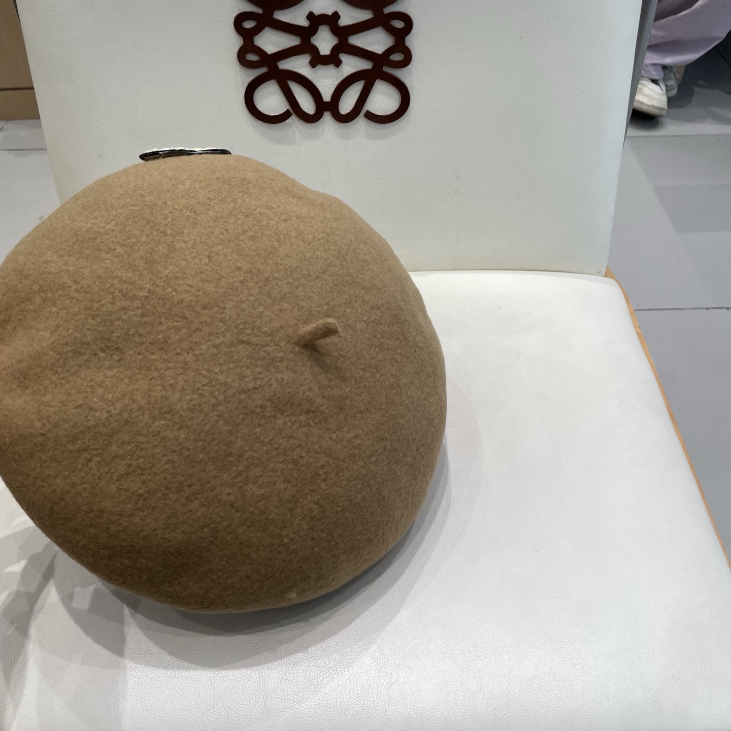  Chanel香奈儿羊毛贝雷帽，小香风贝雷帽，头围57cm