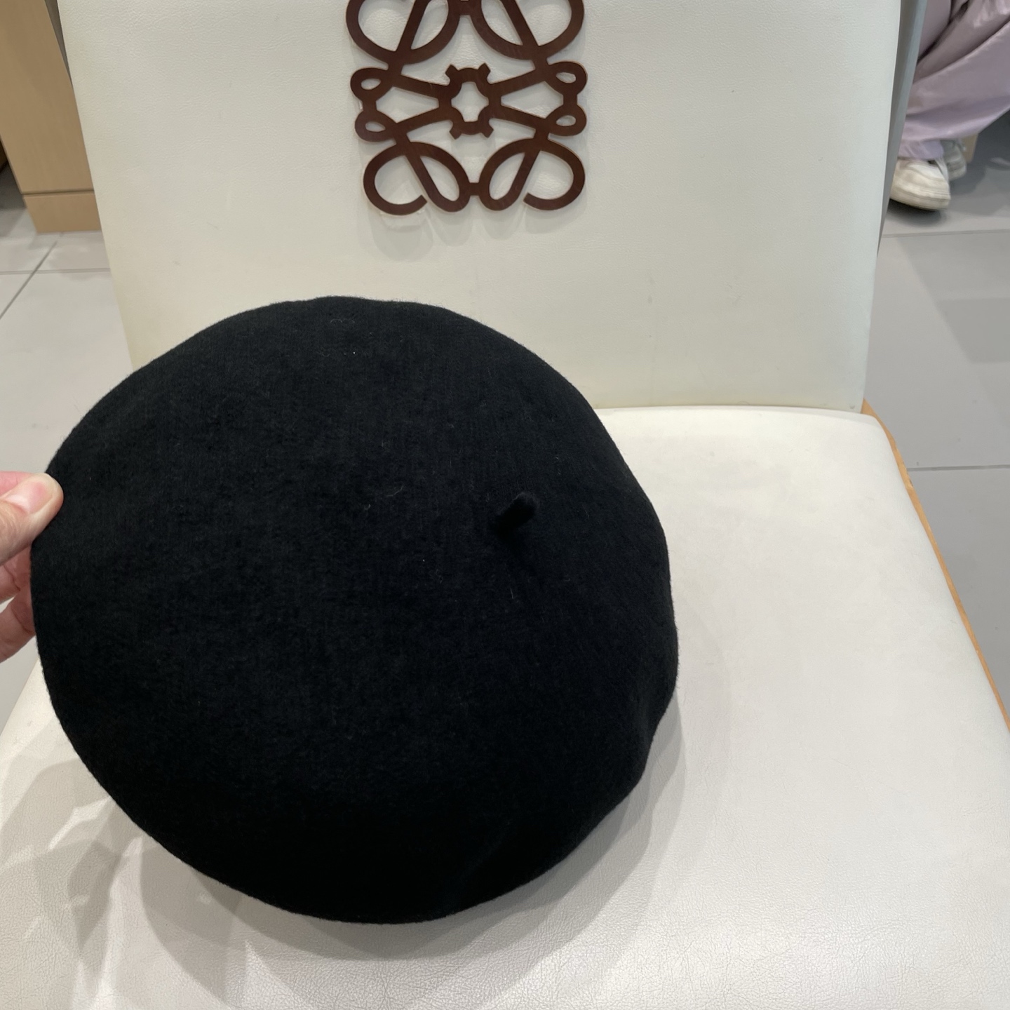  Chanel香奈儿羊毛贝雷帽，小香风贝雷帽，头围57cm