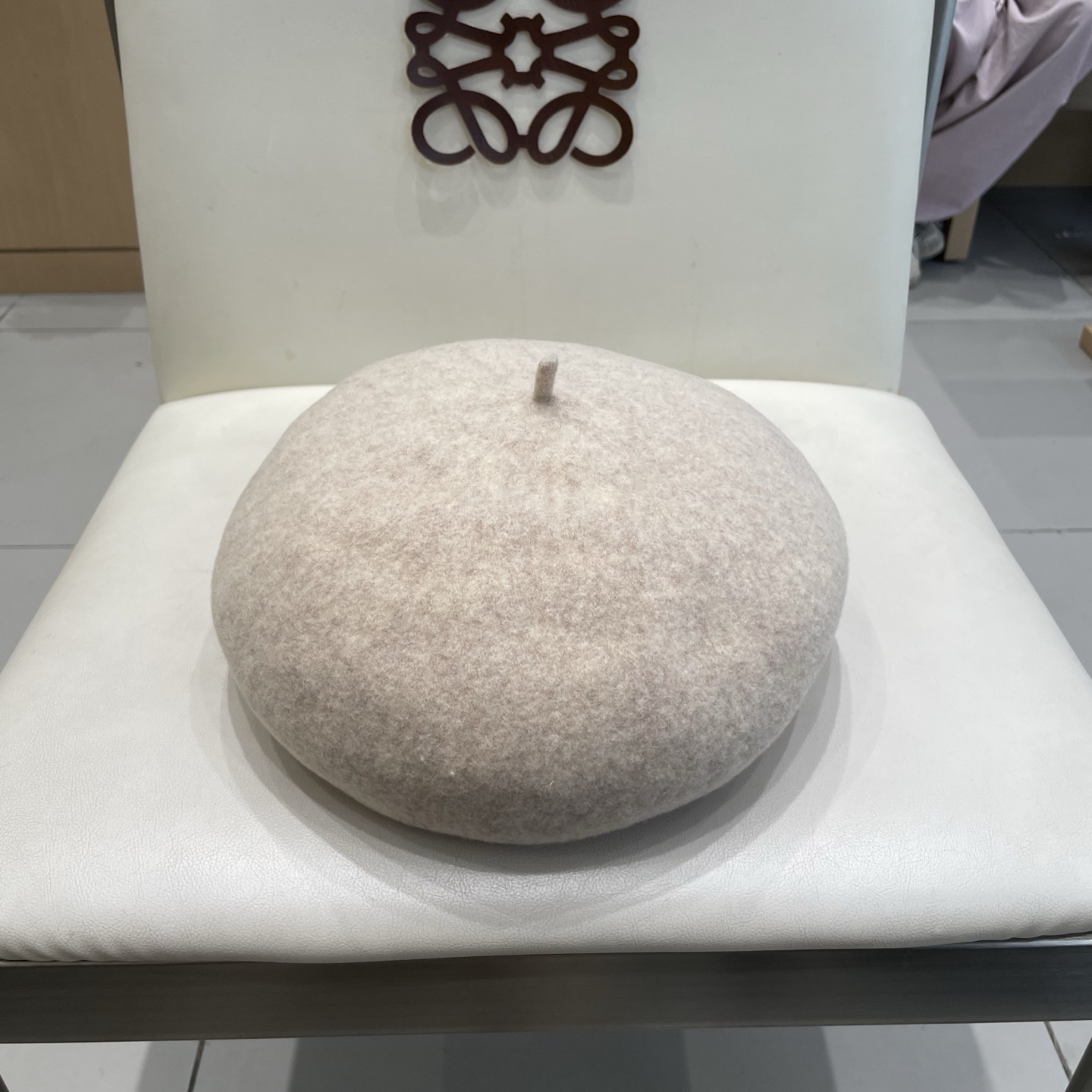  Chanel香奈儿羊毛贝雷帽，小香风贝雷帽，头围57cm