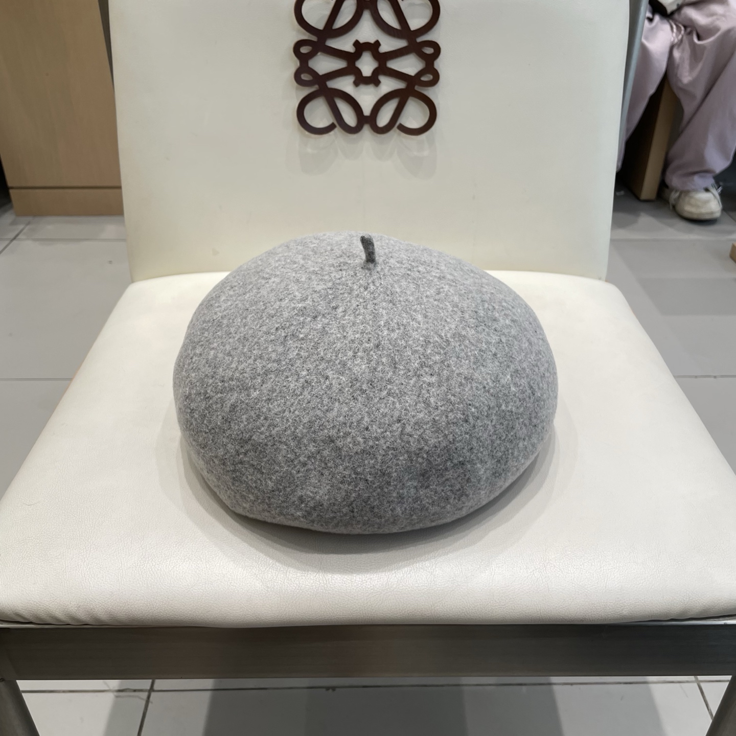  Chanel香奈儿羊毛贝雷帽，小香风贝雷帽，头围57cm