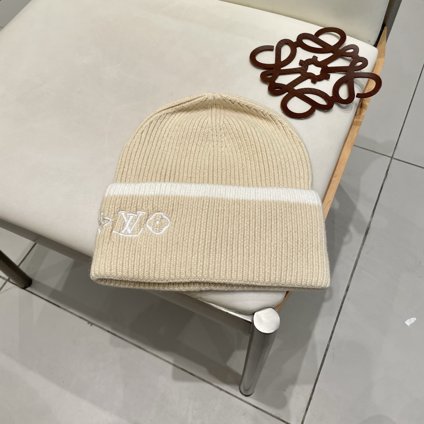  Lv路易威登专柜货，针织毛线帽，男女同款 正品开模
