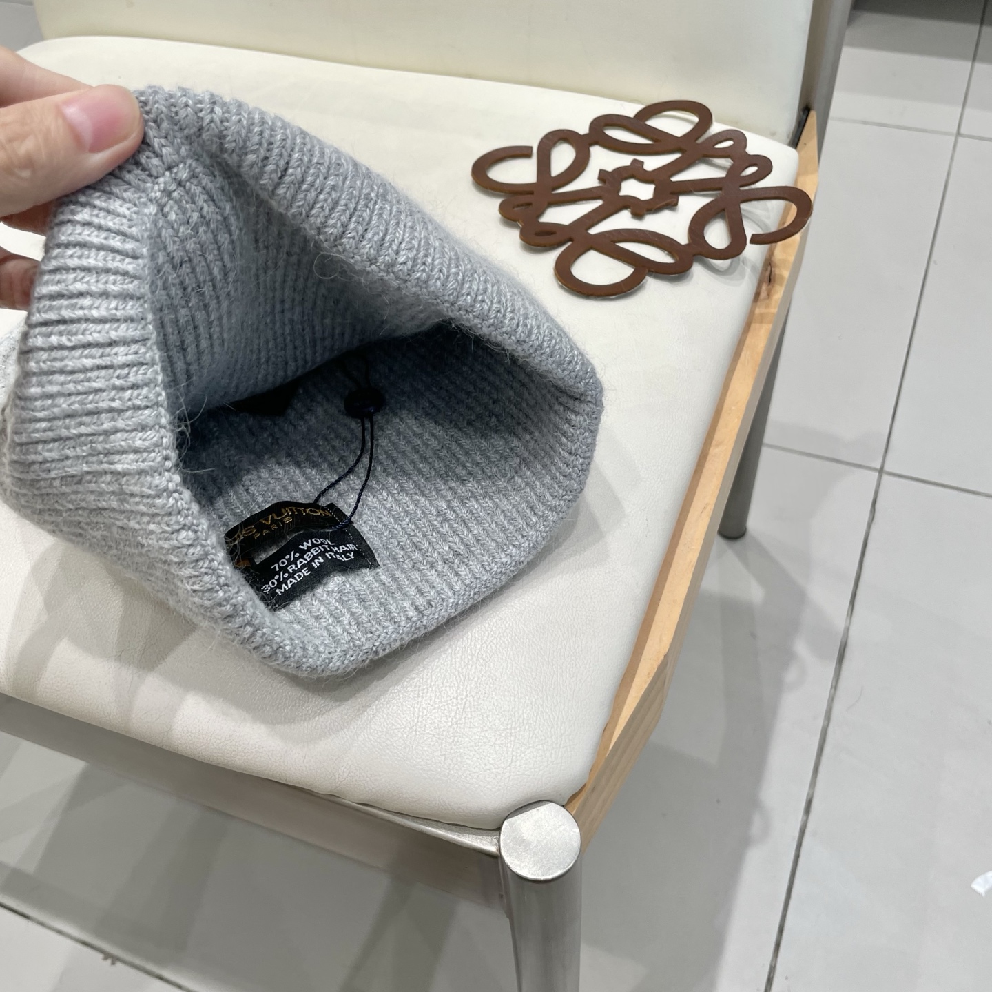  Lv路易威登专柜货，针织毛线帽，男女同款 正品开模