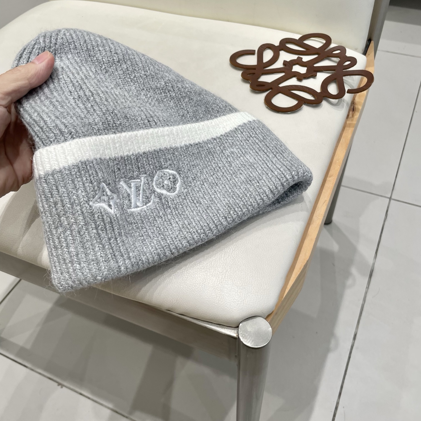  Lv路易威登专柜货，针织毛线帽，男女同款 正品开模