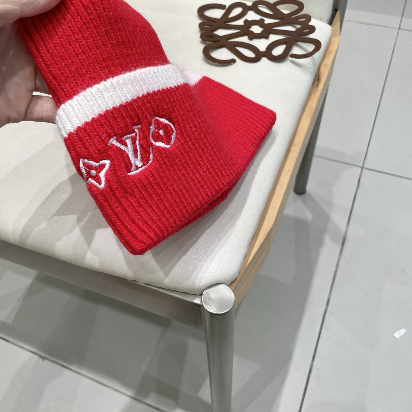  Lv路易威登专柜货，针织毛线帽，男女同款 正品开模