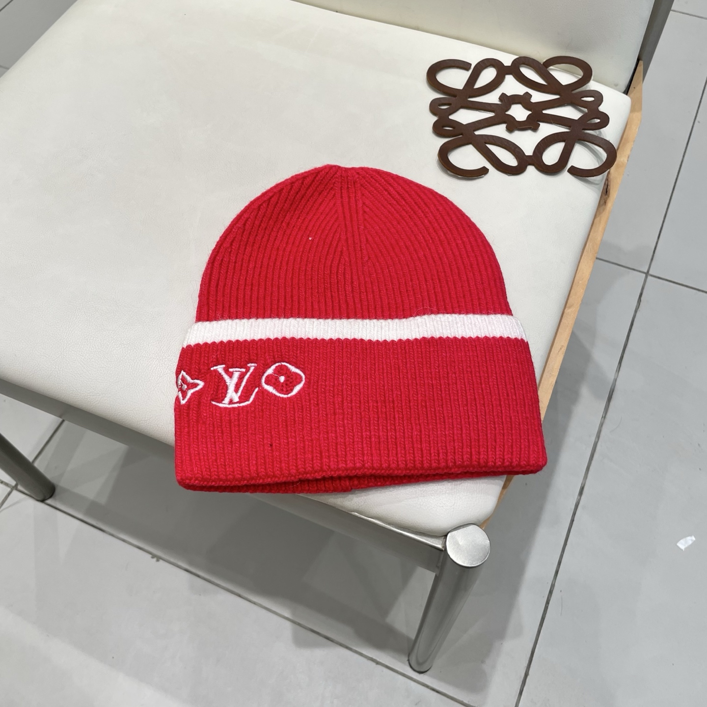  Lv路易威登专柜货，针织毛线帽，男女同款 正品开模