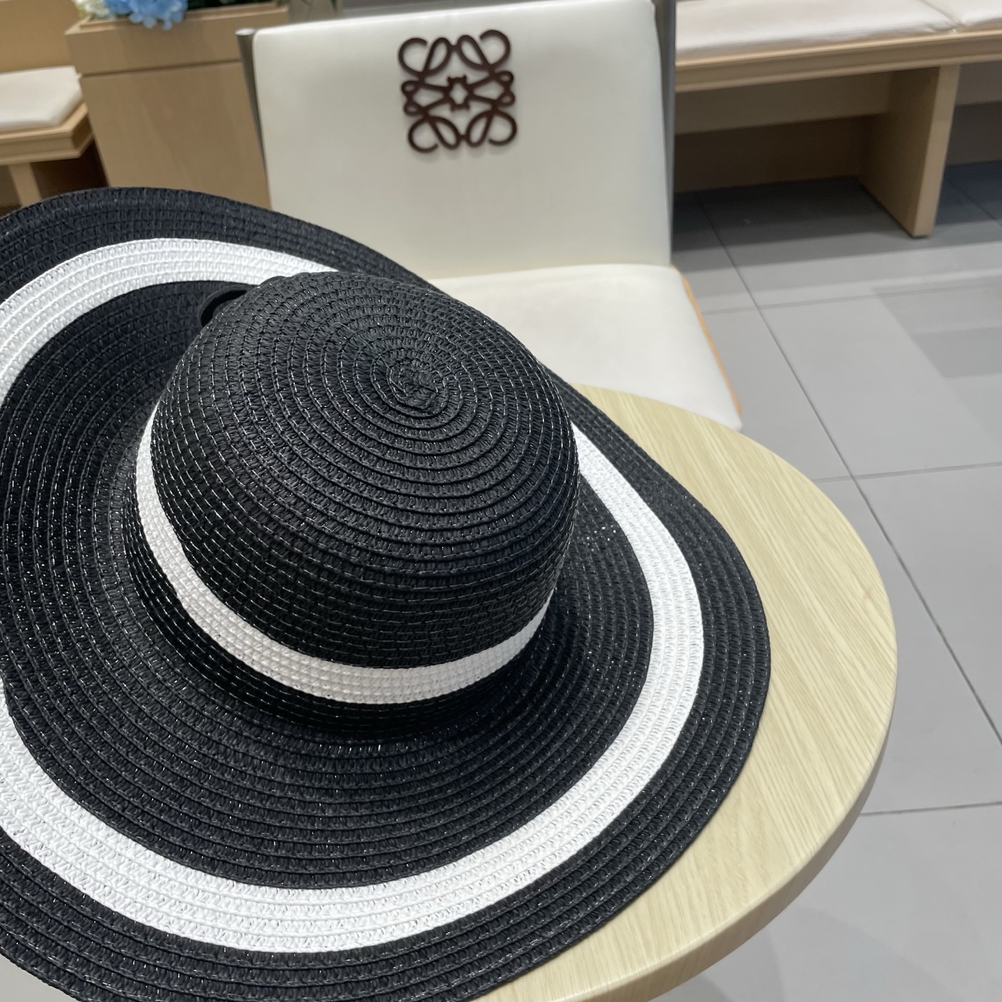  塞琳Celine沙滩帽海边大帽檐拍照超有氛围感镂空草帽旅游配裙子的帽子遮阳帽