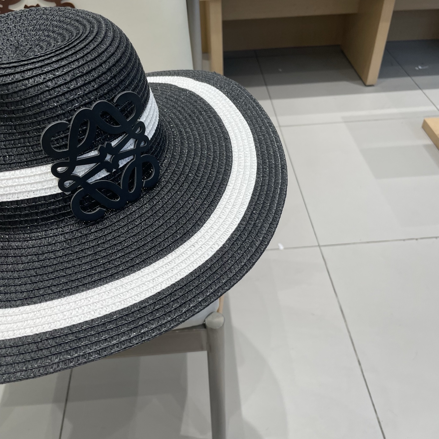  塞琳Celine沙滩帽海边大帽檐拍照超有氛围感镂空草帽旅游配裙子的帽子遮阳帽