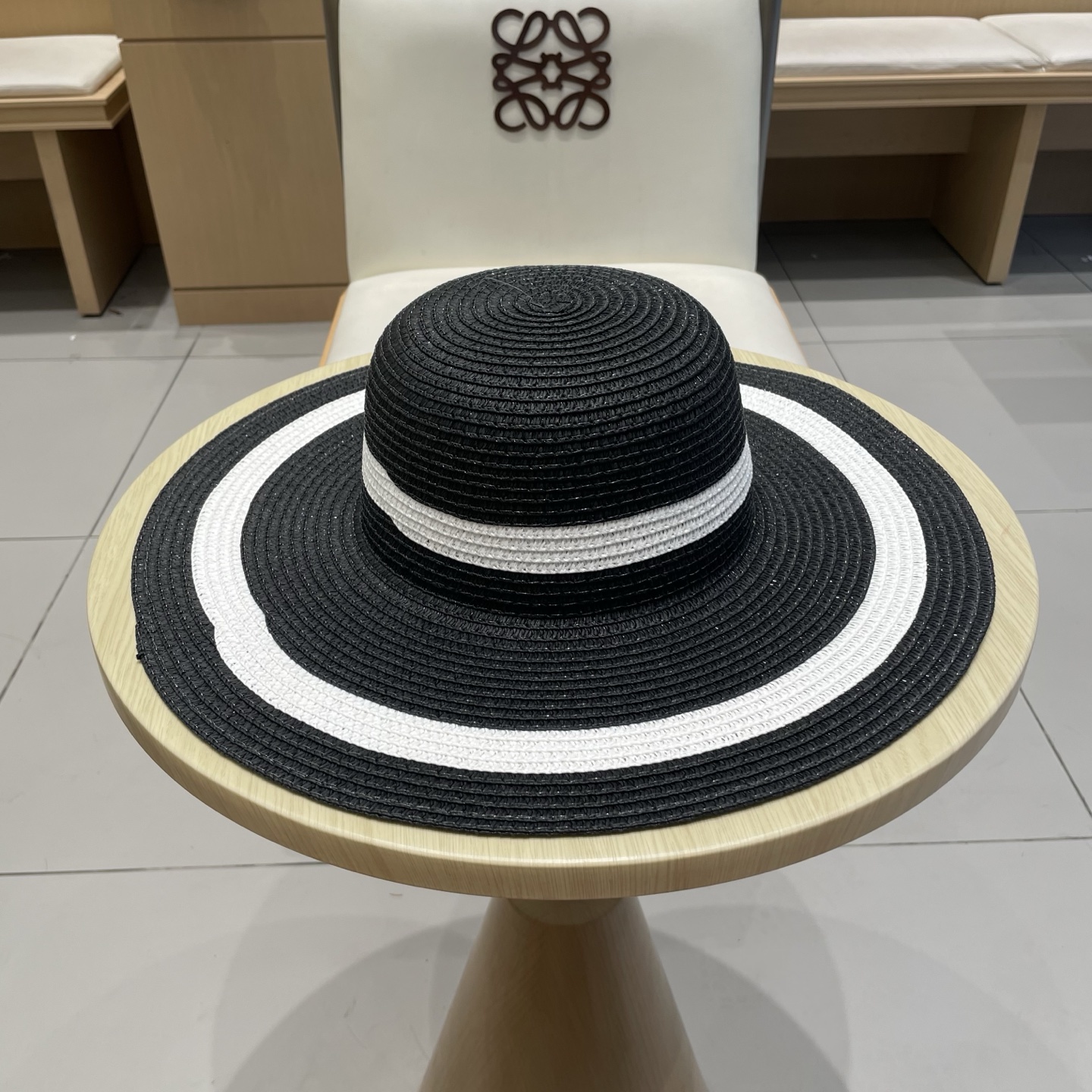  塞琳Celine沙滩帽海边大帽檐拍照超有氛围感镂空草帽旅游配裙子的帽子遮阳帽