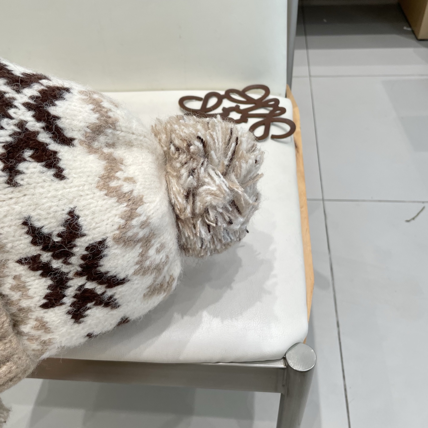 Moncler蒙口女秋冬季加绒加厚针织帽保暖护耳冷帽2025新款包头毛线帽