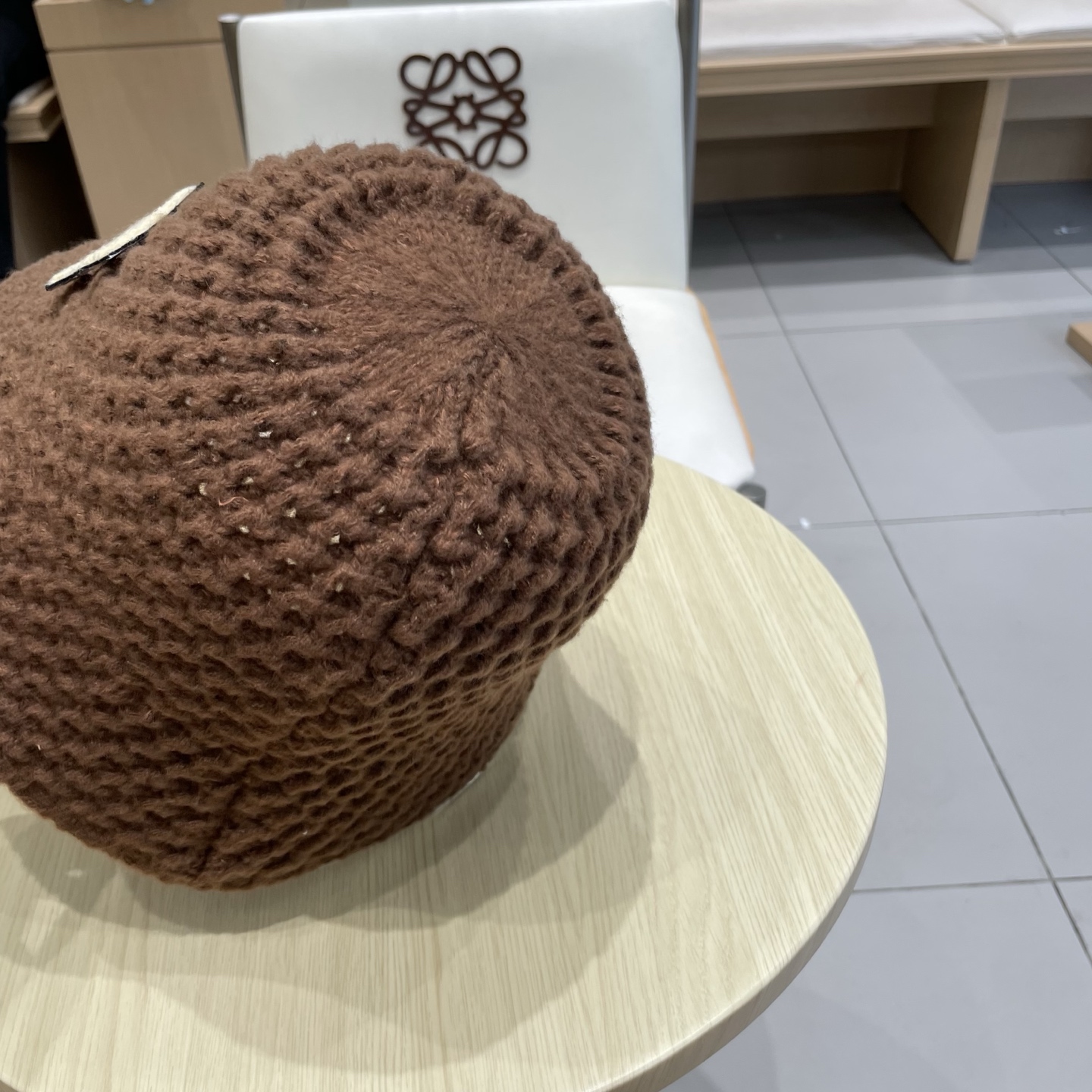 chanel香奈儿保暖米素颜女春夏帽格纹小水桶针织色潮渔夫帽子日系显脸盆帽遮脸