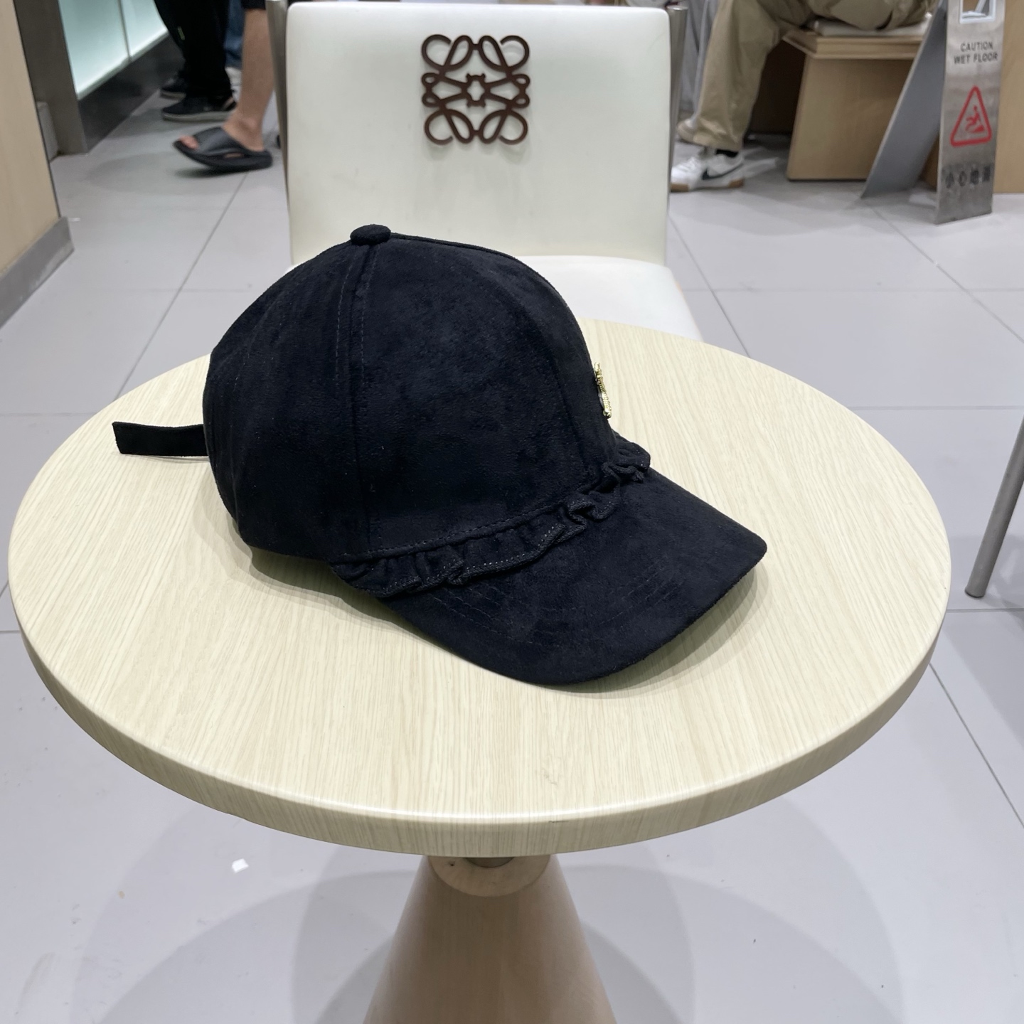 🧢路易威登LouisVuitton新款甜美花边棒球帽女早秋百搭休闲遮阳鸭舌帽子潮
