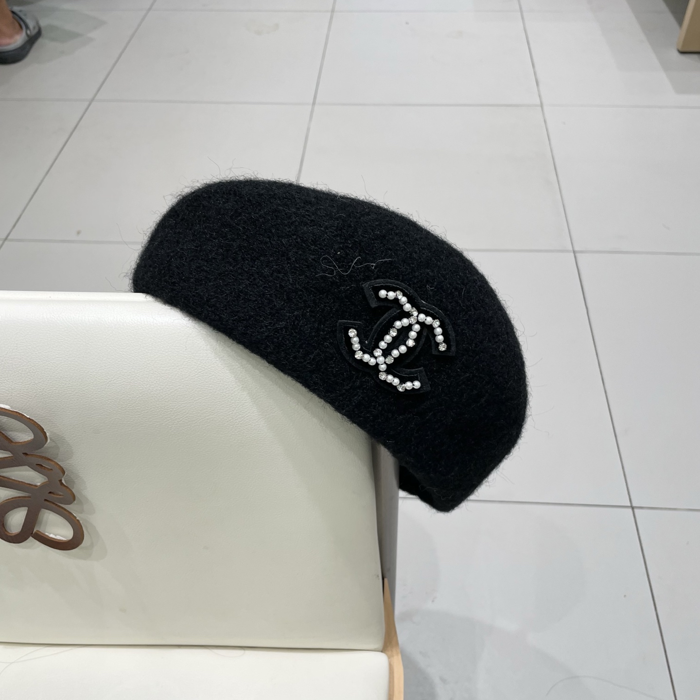 chanel香奈儿休闲文艺画家加厚立体羊毛贝雷复古帽款蓓蕾帽秋冬季的帽子显脸小