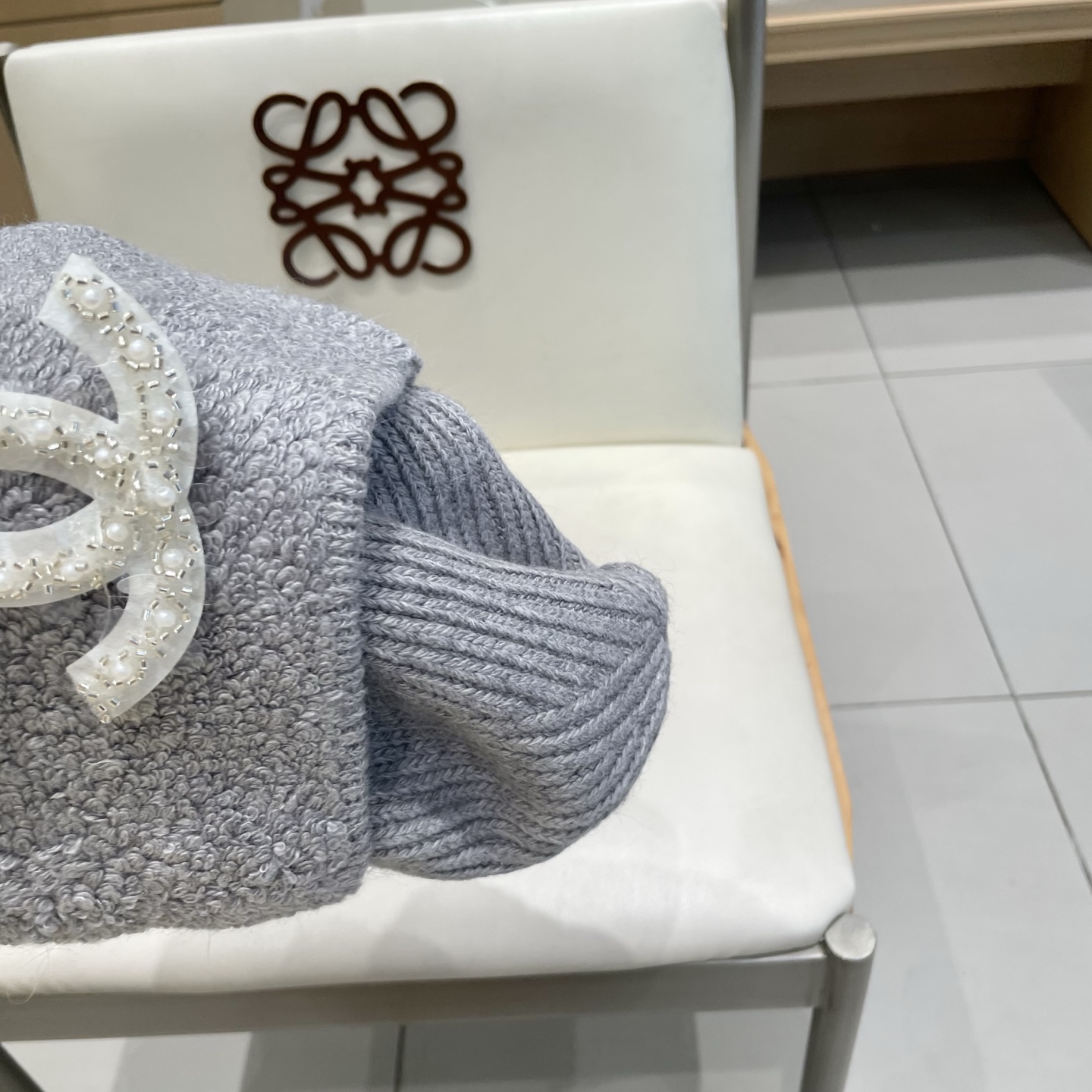  chanel香奈儿高品质50兔毛，50羊毛毛线帽甜美减龄针织帽加大显脸小保暖套头帽冬帽