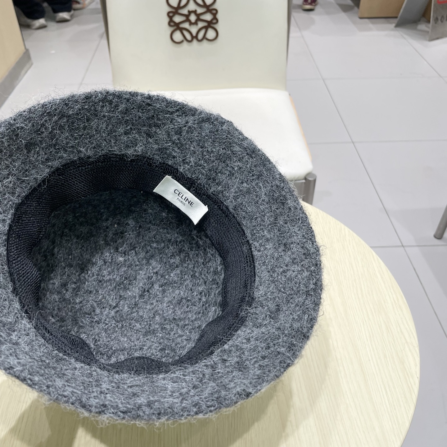 celine塞琳2025秋冬针织渔夫帽子女韩版加厚保暖时尚盆帽纯色百搭素颜显脸小