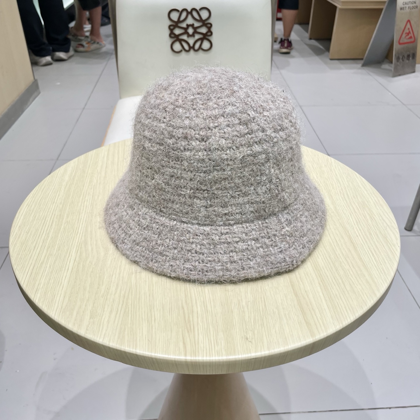 celine塞琳2025秋冬针织渔夫帽子女韩版加厚保暖时尚盆帽纯色百搭素颜显脸小