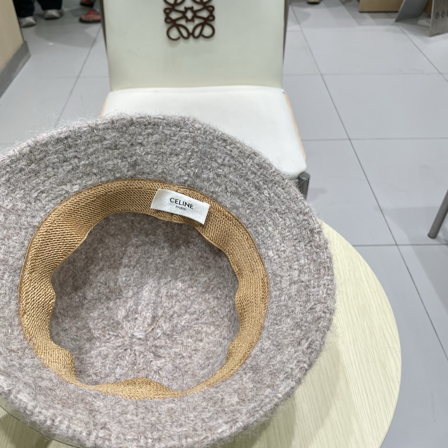 celine塞琳2025秋冬针织渔夫帽子女韩版加厚保暖时尚盆帽纯色百搭素颜显脸小