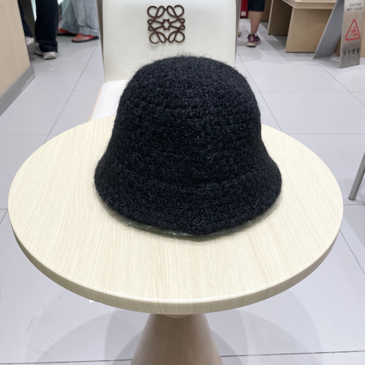 celine塞琳2025秋冬针织渔夫帽子女韩版加厚保暖时尚盆帽纯色百搭素颜显脸小