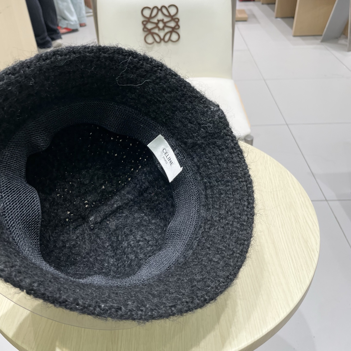 celine塞琳2025秋冬针织渔夫帽子女韩版加厚保暖时尚盆帽纯色百搭素颜显脸小