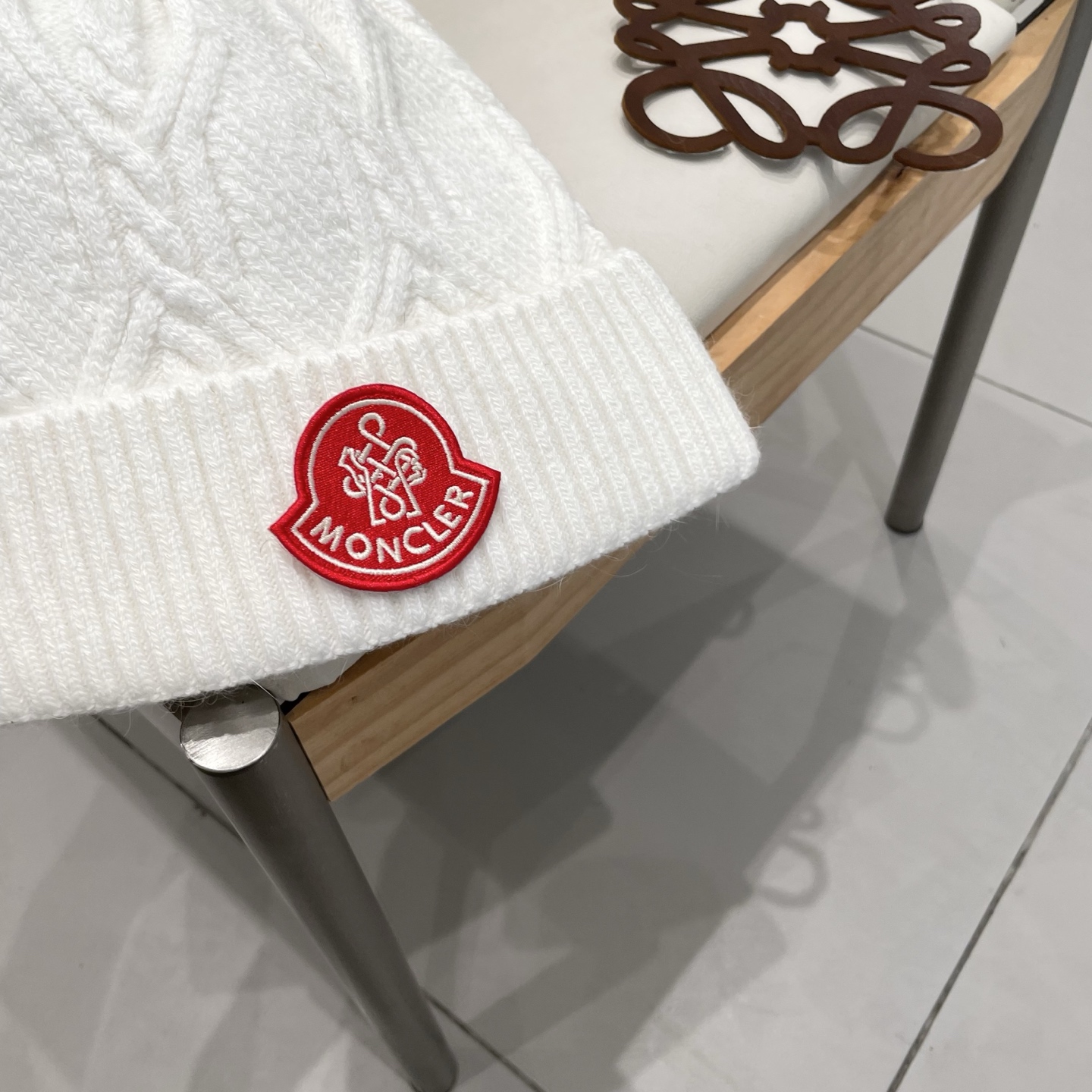 MONCLER蒙口秋冬新款针织羊毛帽，保暖毛线帽，50羊毛%50兔毛，跑量多色