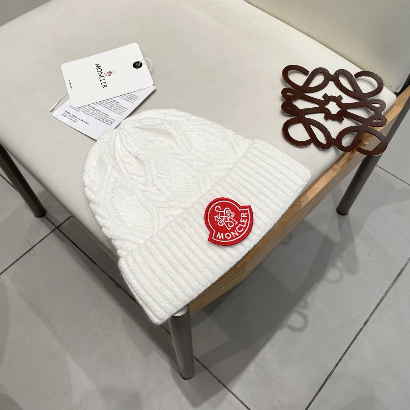 MONCLER蒙口秋冬新款针织羊毛帽，保暖毛线帽，50羊毛%50兔毛，跑量多色