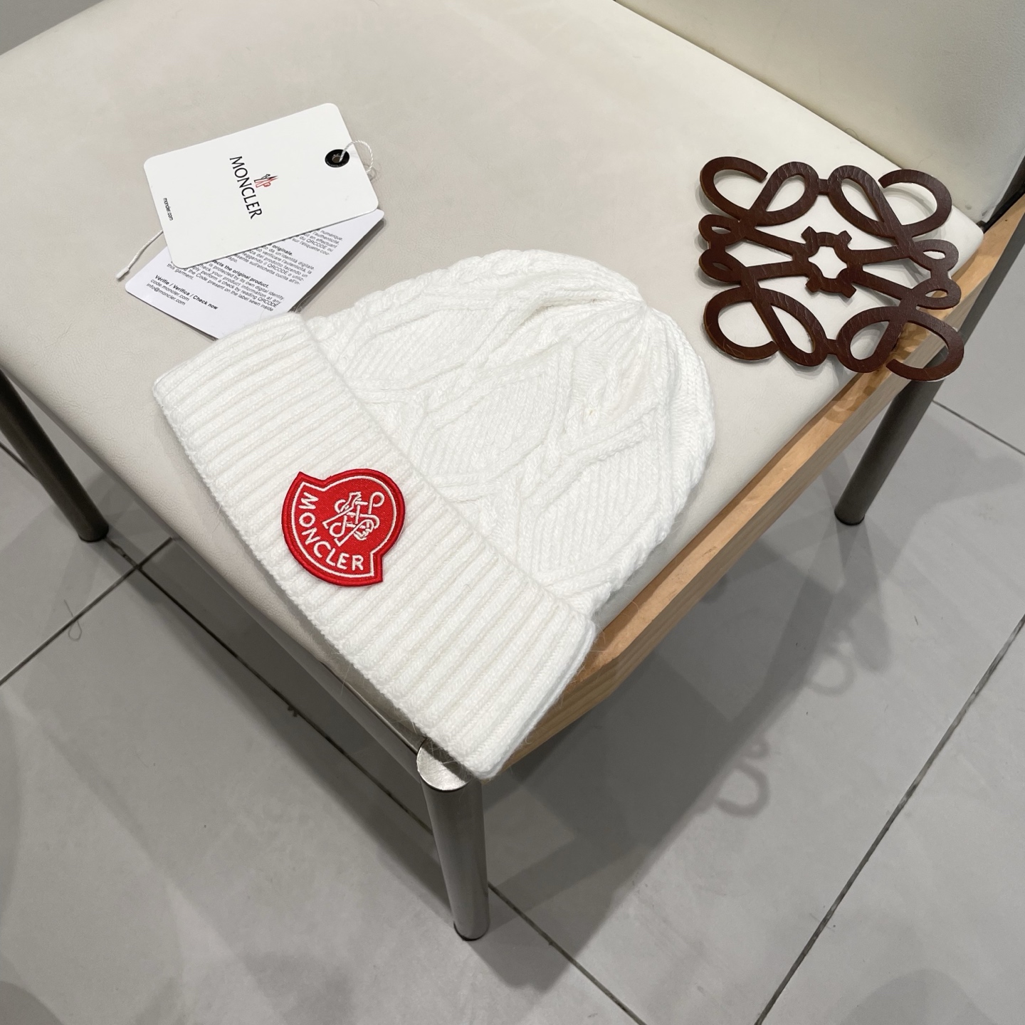 MONCLER蒙口秋冬新款针织羊毛帽，保暖毛线帽，50羊毛%50兔毛，跑量多色