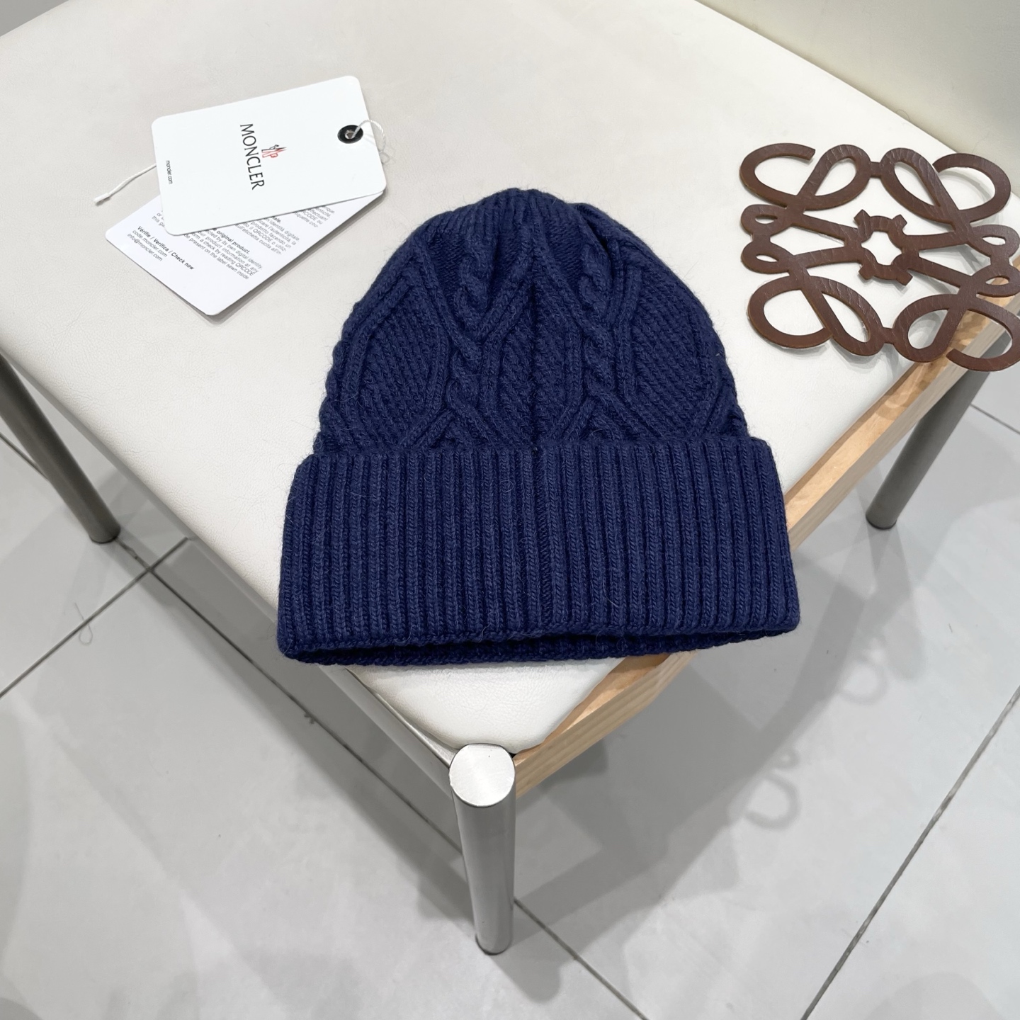 MONCLER蒙口秋冬新款针织羊毛帽，保暖毛线帽，50羊毛%50兔毛，跑量多色