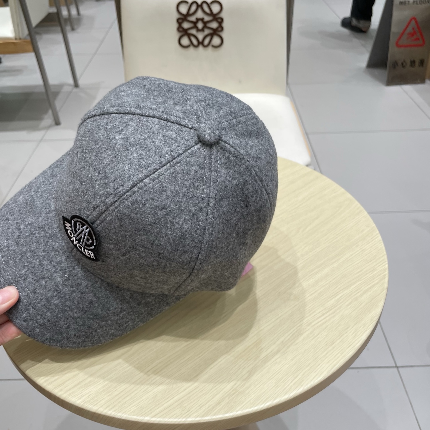 2025春夏新款 蒙口秋冬MONCLER棒球帽，年轻时尚潮人穿搭色系，视觉效果超强，好看有质感！