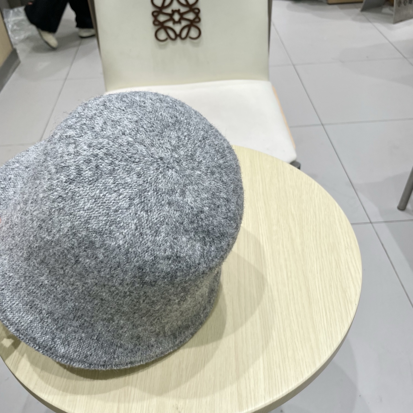 MONCLER蒙口秋冬双面戴小众渔夫帽子女可折叠显脸小纯色百搭简约出游休闲盆帽