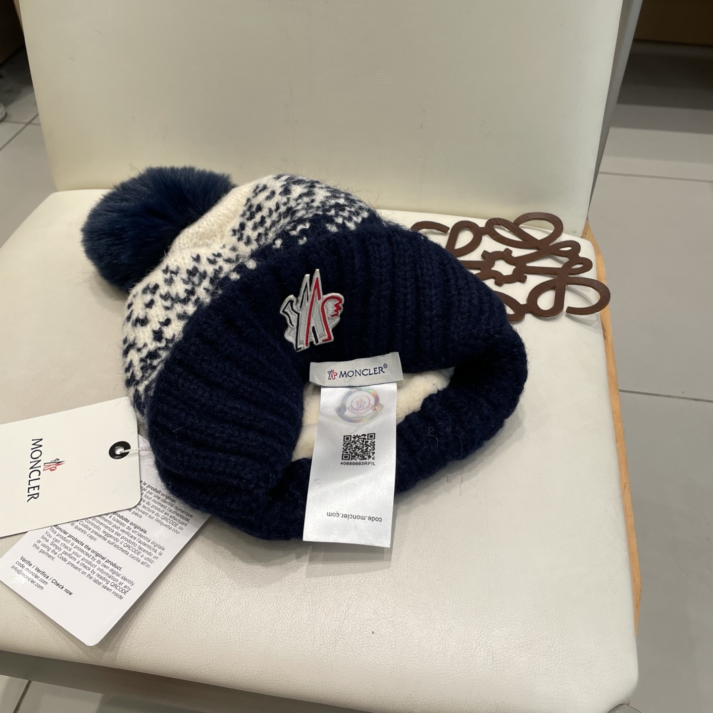 MONCLER蒙口时尚高品质新款时尚百搭韩版休闲宽松显瘦设计感贝雷帽