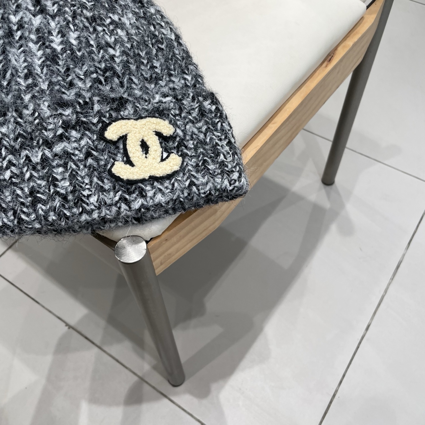 Chanel香奈儿秋冬网红时尚博主推荐款毛线帽，小红书爆款，手感超柔软舒适的针织线帽，弹性极佳！