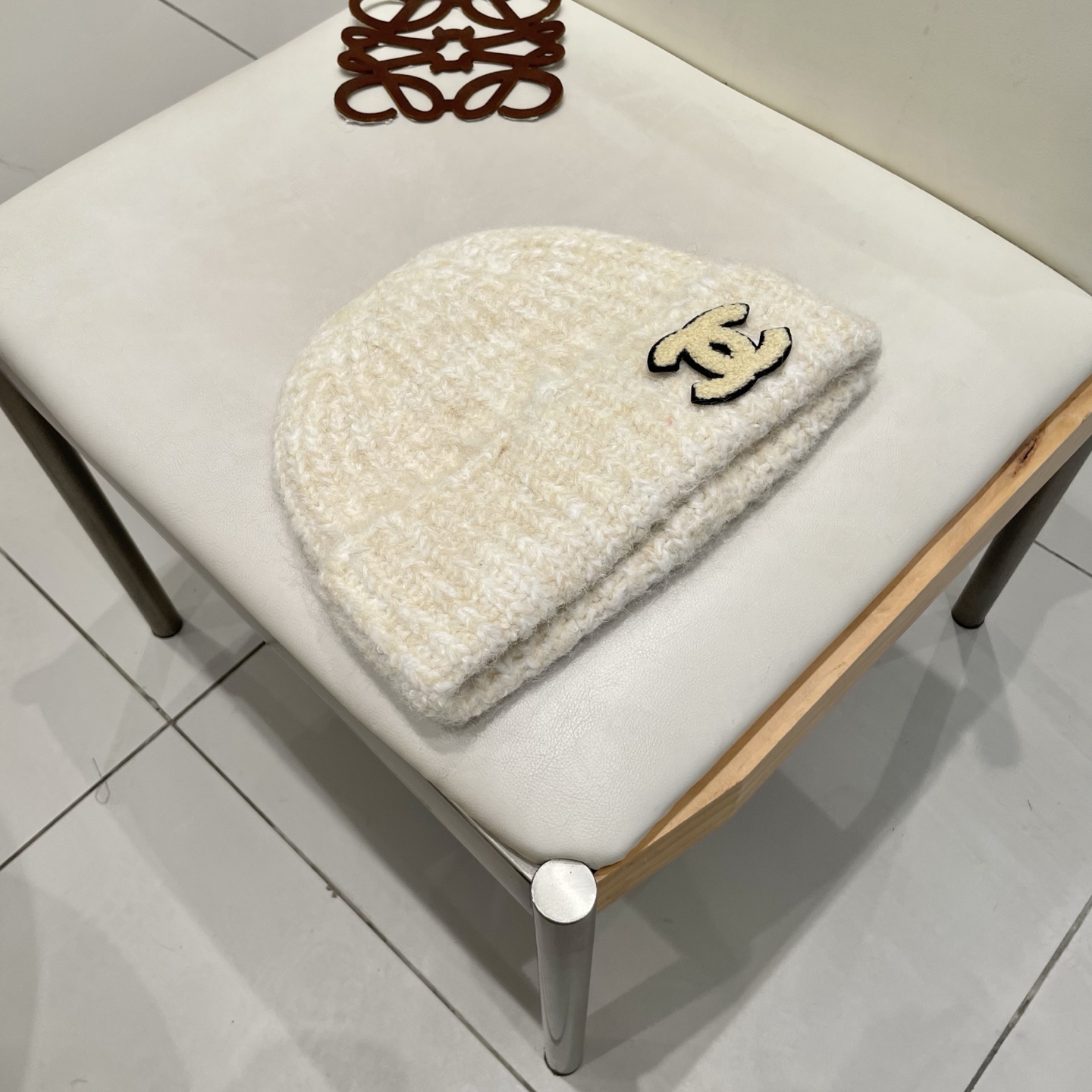 Chanel香奈儿秋冬网红时尚博主推荐款毛线帽，小红书爆款，手感超柔软舒适的针织线帽，弹性极佳！