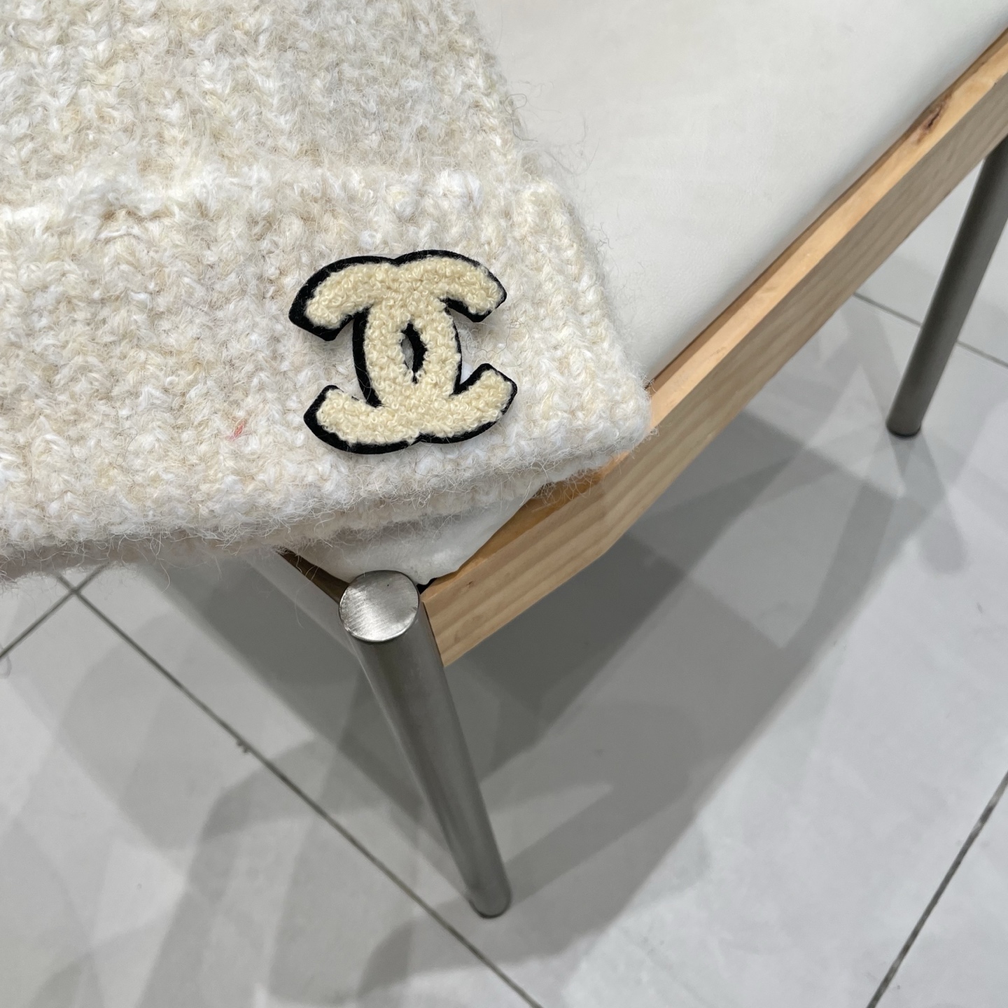 Chanel香奈儿秋冬网红时尚博主推荐款毛线帽，小红书爆款，手感超柔软舒适的针织线帽，弹性极佳！