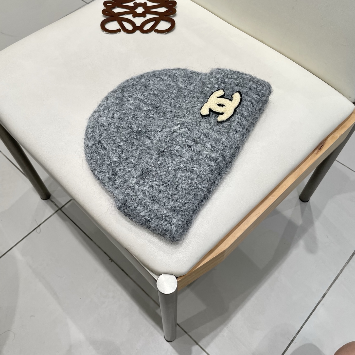 Chanel香奈儿秋冬网红时尚博主推荐款毛线帽，小红书爆款，手感超柔软舒适的针织线帽，弹性极佳！