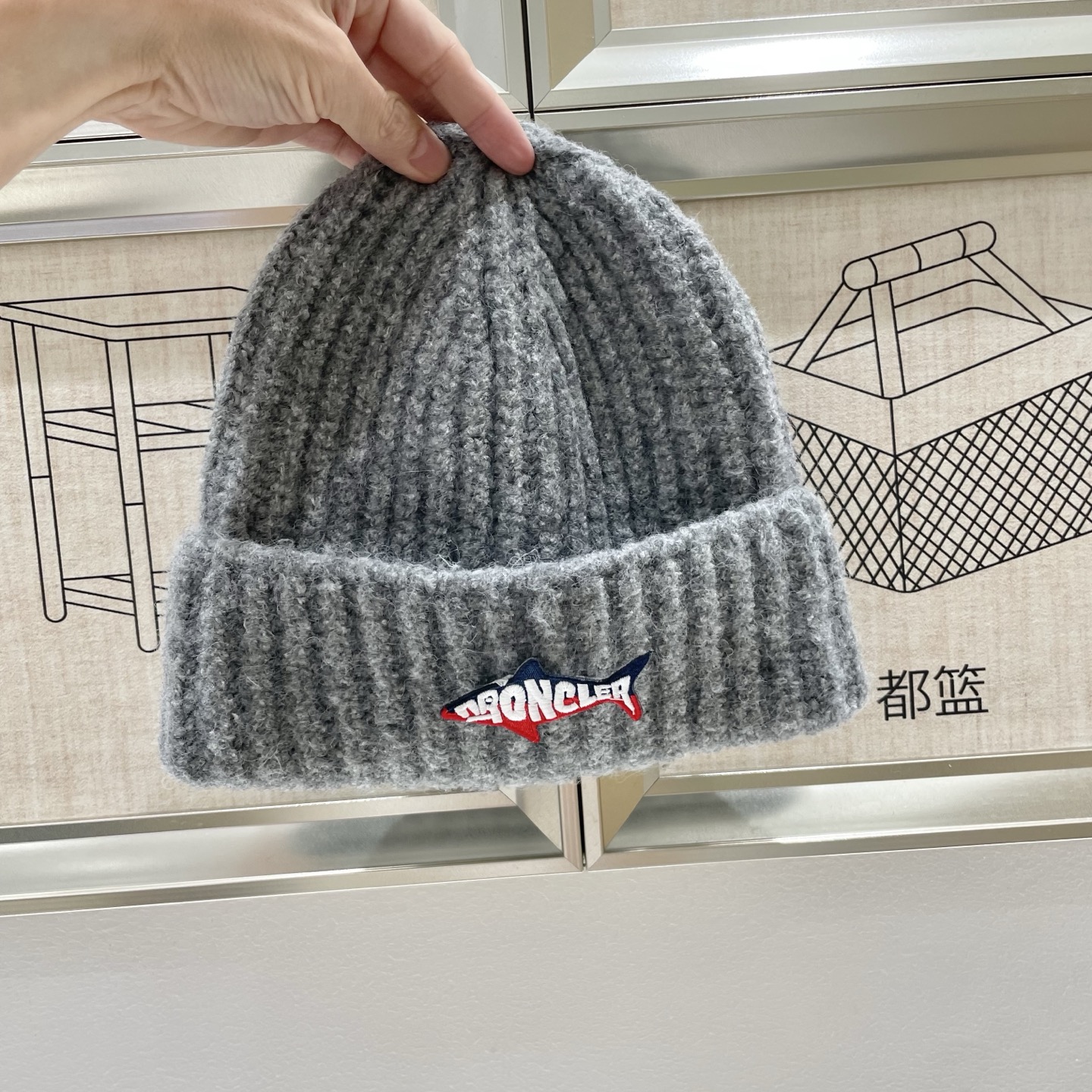  蒙口Moncler盟可睐💥官网经典针织帽，原单复刻.非常柔软亲肤，弹性很好💓有质感又非常百搭的款式~保