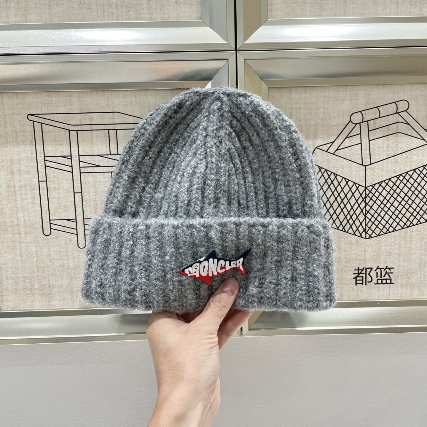  蒙口Moncler盟可睐💥官网经典针织帽，原单复刻.非常柔软亲肤，弹性很好💓有质感又非常百搭的款式~保