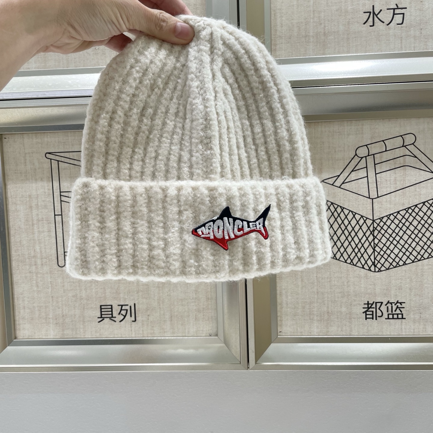  蒙口Moncler盟可睐💥官网经典针织帽，原单复刻.非常柔软亲肤，弹性很好💓有质感又非常百搭的款式~保