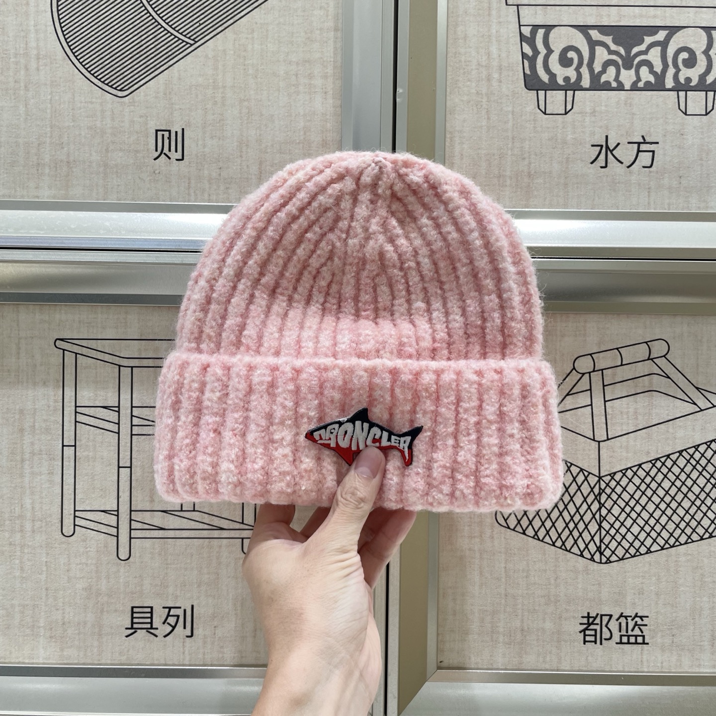  蒙口Moncler盟可睐💥官网经典针织帽，原单复刻.非常柔软亲肤，弹性很好💓有质感又非常百搭的款式~保