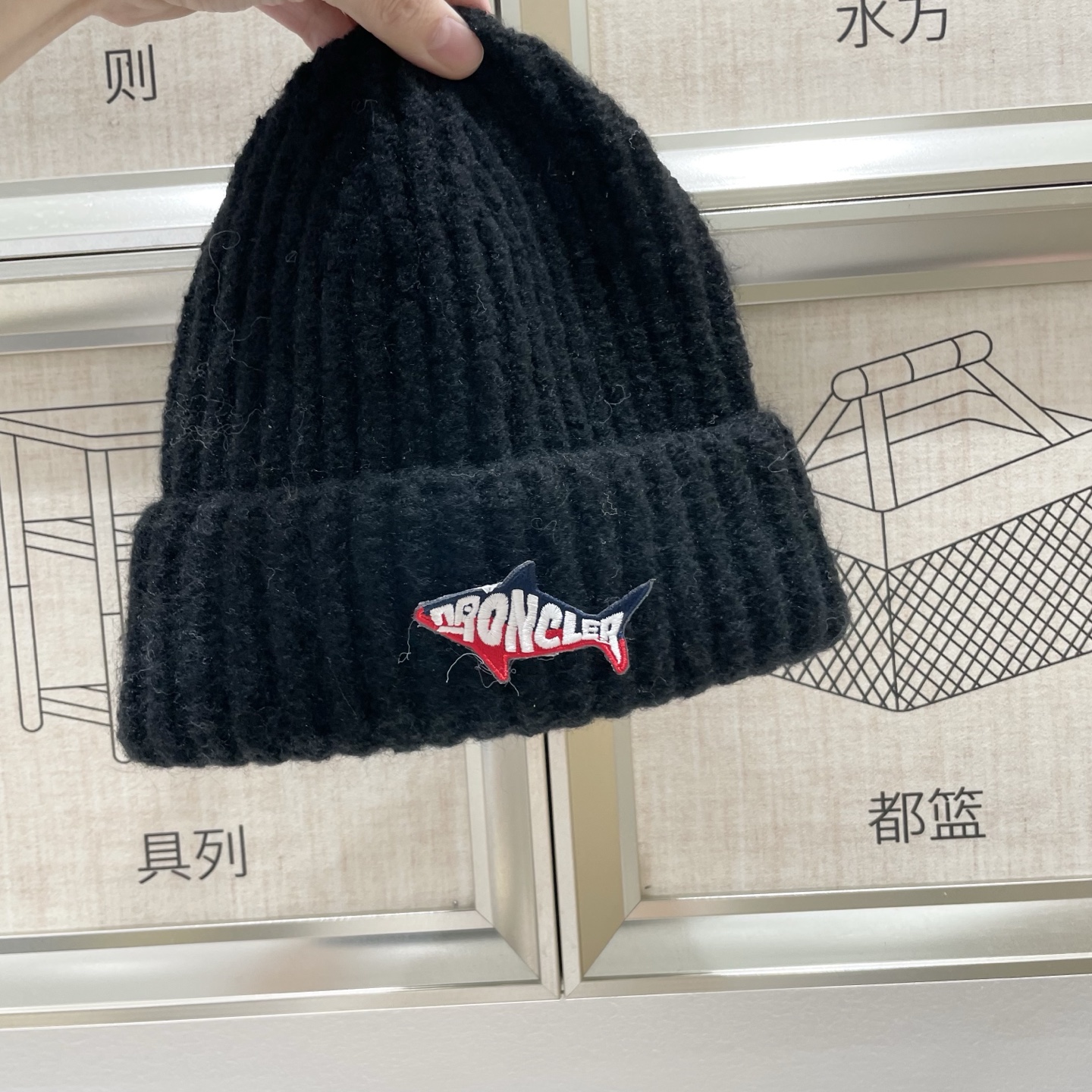  蒙口Moncler盟可睐💥官网经典针织帽，原单复刻.非常柔软亲肤，弹性很好💓有质感又非常百搭的款式~保