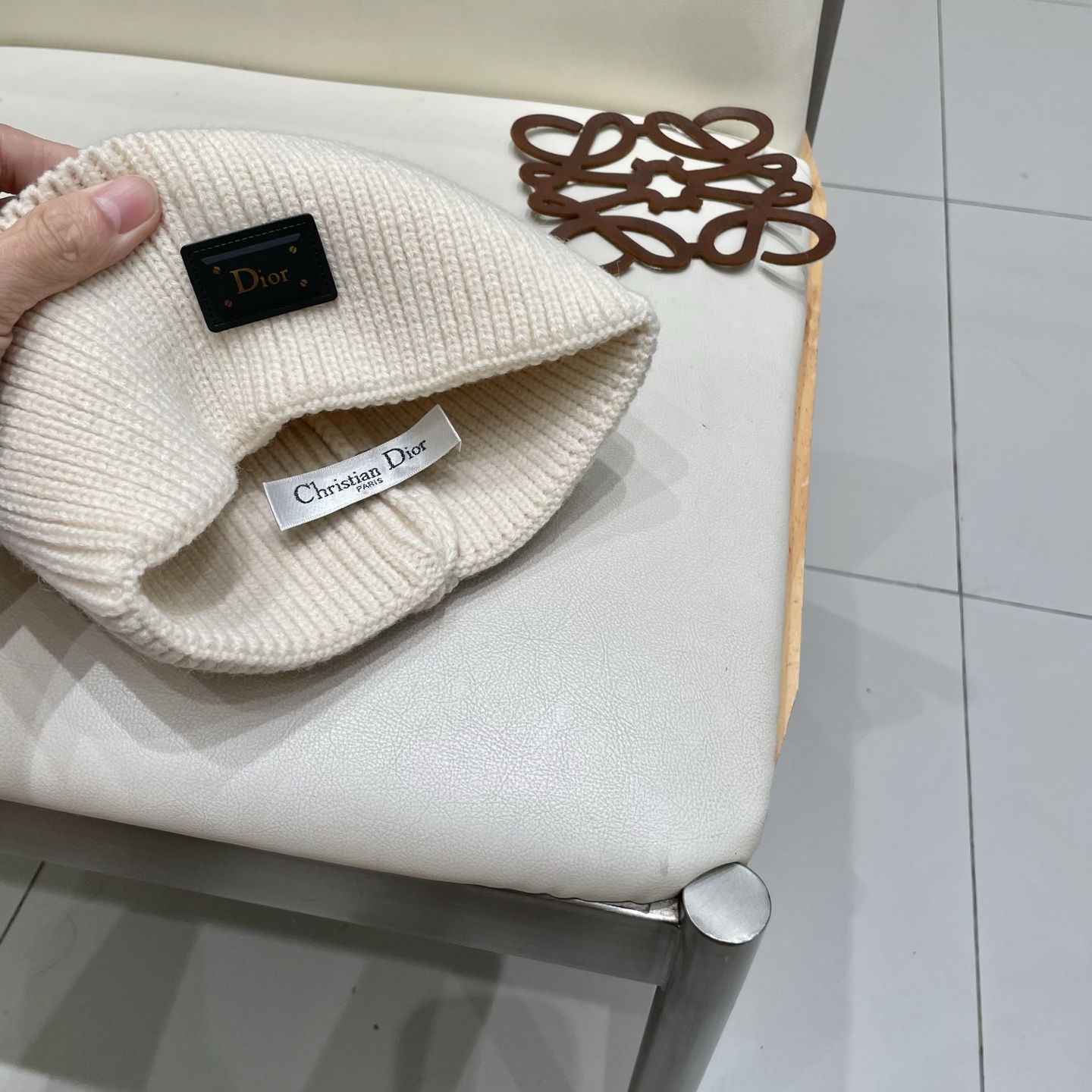  Dior Miss迪奥针织毛线帽，毛线帽